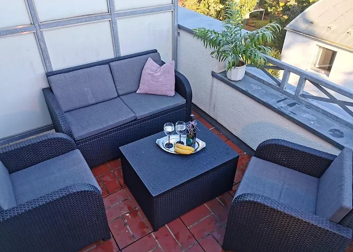 Elbblick Mit Grosser Dachterrasse Und Tiefgarage Apartmán *