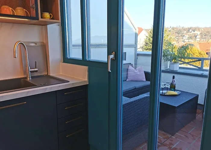 Elbblick Mit Grosser Dachterrasse Und Tiefgarage