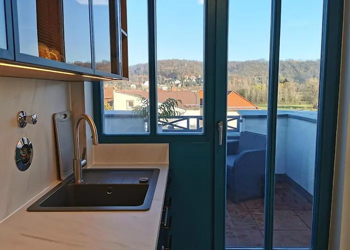 Elbblick Mit Grosser Dachterrasse Und Tiefgarage Apartment *