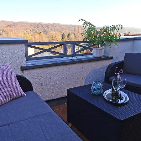 Elbblick Mit Dachterrasse Und Tiefgarage